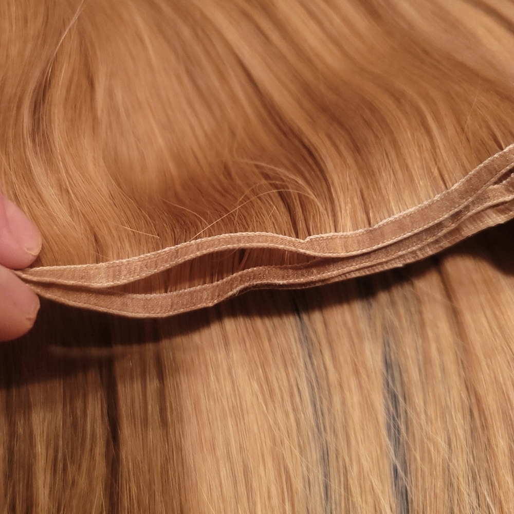 TopKnot Genuine Human Hair Hybrid Wefts Extensions. 100% Remy Hair.❤️👸